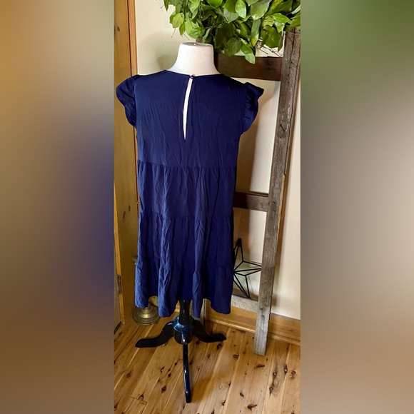 💥KIRUNDO Flutter Sleeve Round Neck Dress💥 - Picture 4 of 9